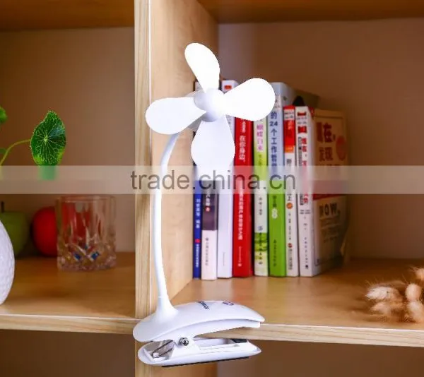 Joyroom F100 Mouse Design Rechargeable Clip Fan Portable USB Touch Clip Fan photo-3