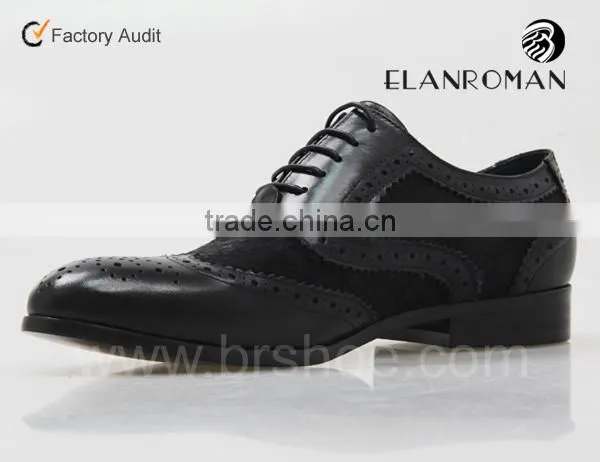 High Quality Men Shoes Genuine Leather Italian Dress Shoes photo-4
