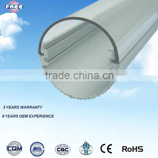 Freecom Tube Lamp Shell Aluminum Alloy T8 Series Led LP08-16 for Household,office,subway,workshop,supermarket