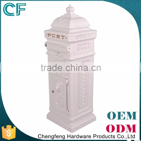 The Most Popular Style In Europe Chengfeng Cast Aluminiun White Internal Letterbox From China photo-5