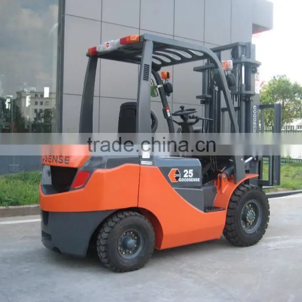 Brand New China 2.5t Mini Forklift With Nissan Engine Gasoline Forklift photo-2