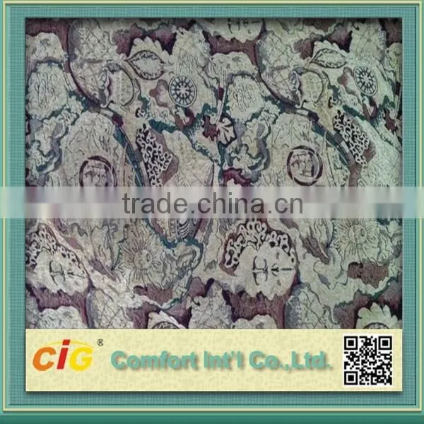 Cut Pile Sofa Fabric Viscose Rayon photo-2