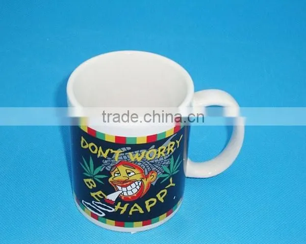 Porcelain Milk Mug With Funny Design photo-2