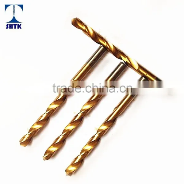 Factory Sales Directly, HSS M2/6542 Fully Ground Twist Drill Bit, Titanium Coated photo-6