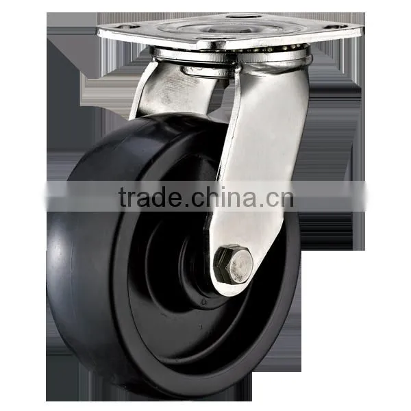 #304 Stainless Steel Casters With Derlin Bearing and Medium/Heavy Duty Wheel photo-4