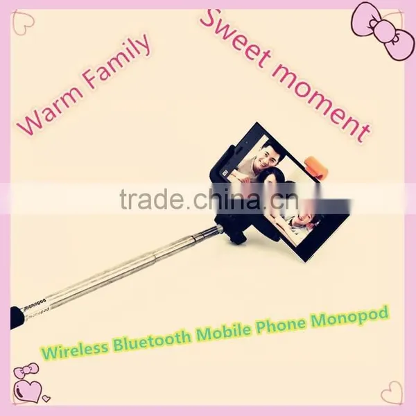 2014 Hot Selling Z07--5 Bluetooth Telescopic Handheld Monopod With Tripod Mount Adapter for Smart Phone /Camera Photo Equipment photo-6