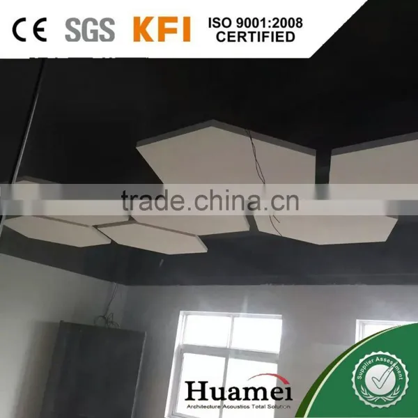 Home Decorative fiberglass / rockwool ceiling hanging baffles on sale