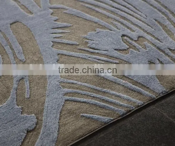 Super Soft Hand Tufted Shaggy Carpet For Home Use YB-A090 photo-5