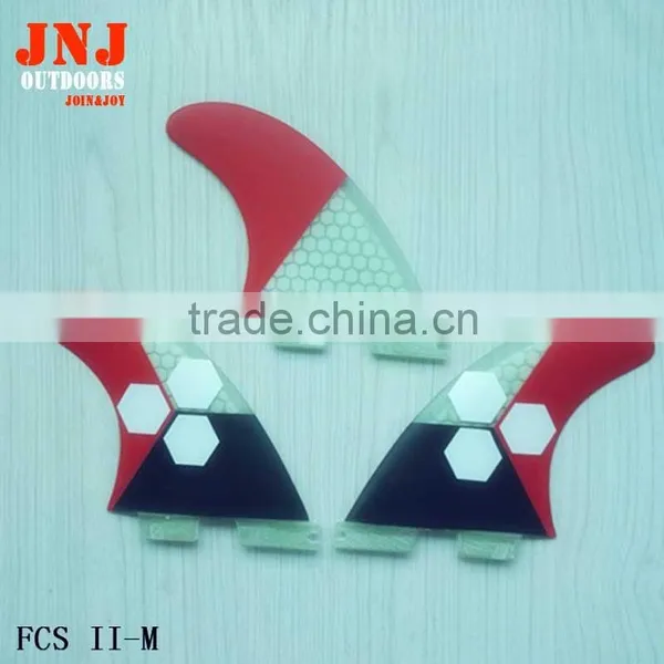 Perfect Quality FCS II M G5 Fins With Carbon Fiber Honey Comb Material for Surfing FCS 002 Size M photo-3