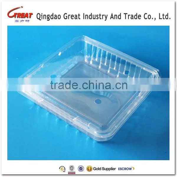 Transparent Clear Plastic Fruit Punnet Packaging photo-2