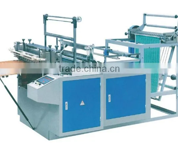 Plastic Shopping Bag Type Polythene Bag Making Machine, Cold Sealing Bag Making Machine photo-2