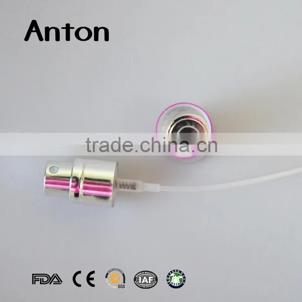 Colourful Crimp Aluminum Pump Atomizers and Cap photo-3