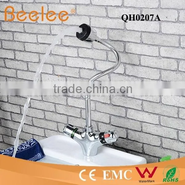 Rotatable Water Flow Changeable Thermostatic Basin Facuet photo-3