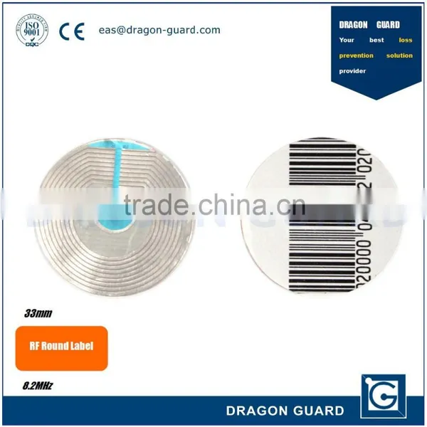 Eas Label 30mm Round rf Soft Label Tag R33 photo-2