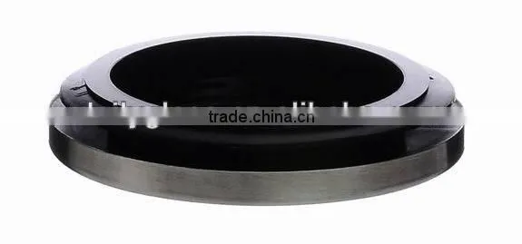 Brushed Stainless Steel Cover Borosilicate Glass Food Storage Jars photo-5