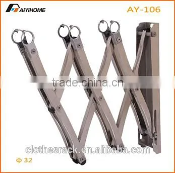 OEM Stainless Steel Wall Mounted Clothes Drying Rack photo-2