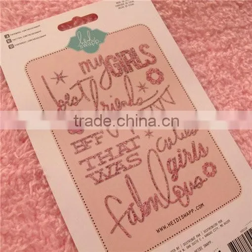 HOT SALE DIY Gem Letter Glitter Sticker photo-5