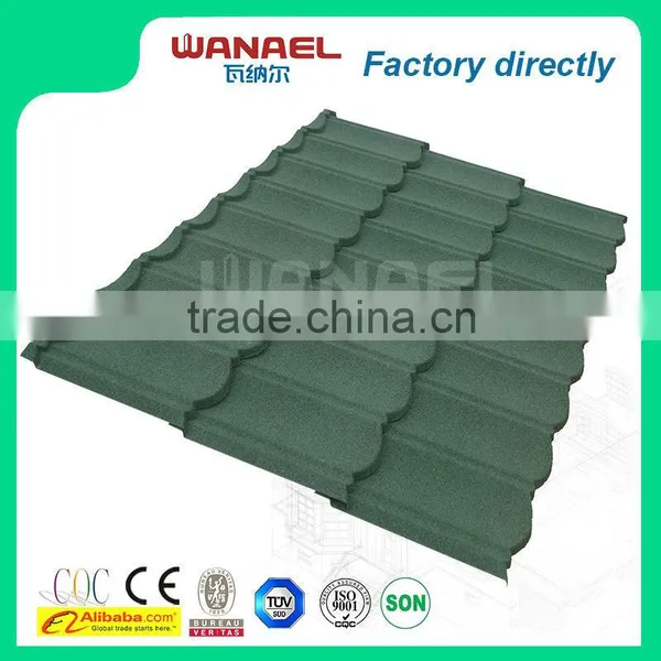 Classical Wanael Heat-resistant Stone Coat Roof Tile/zluzinc Roof/wood House Roof photo-3