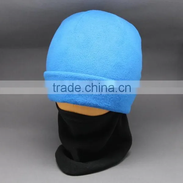 2015 CUSTOM FASHION POLAR FLEECE BLANK SKI WINTER HAT