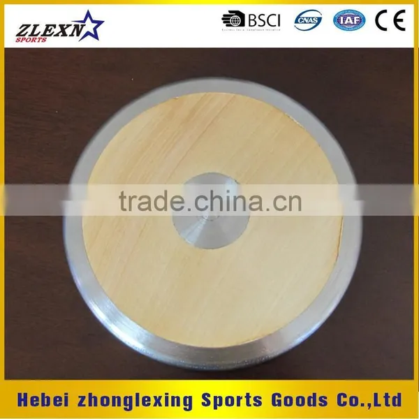 1.5kg Wood Breeding Discus Athletic