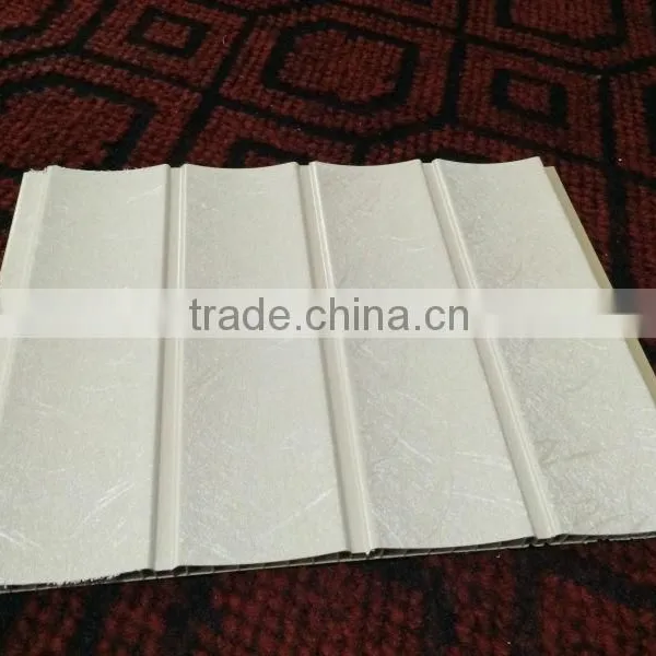 Building Materials Interior Decoration Wood Design Wall Panel Lamination, Pvc Ceiling Tiles photo-4
