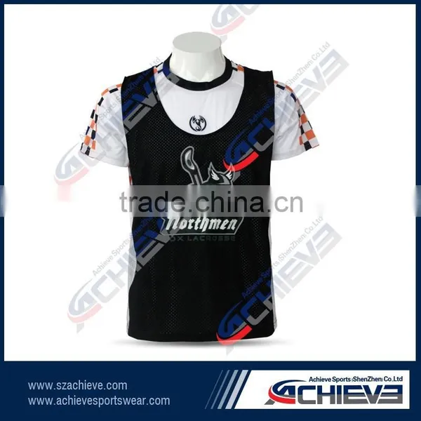 Custom Shooting Shirts Sublimation Lacrosse Shooter Shirts photo-3