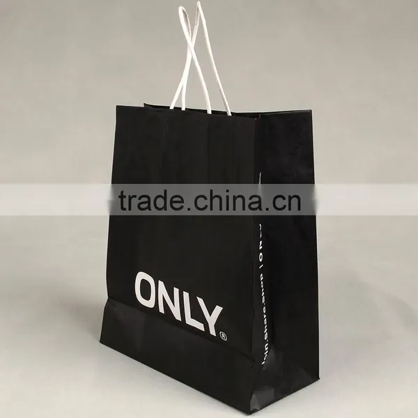 ONLY Kraft Paper Handbag With Twisted Rope Handle Recyclable Shopping Paper Bag for Handbags and Gifts photo-5