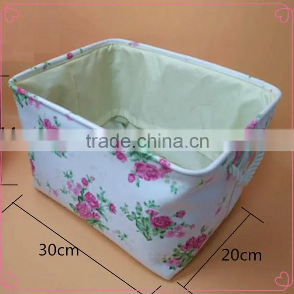 WBF-1: Roda Wholesale Cotton and Linen Storage Box, Square Storage Box,home Storage Box,desktop Cosmetic Storage Box photo-4
