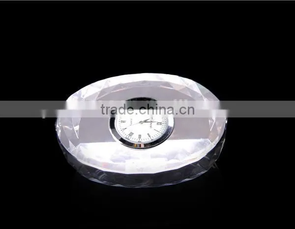 Fashion Crystal Clock Table Decoration photo-2