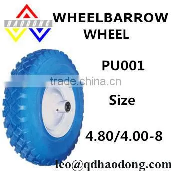 Good Quality 4.00-8 Steel Rim Wheelbarrow Wheel