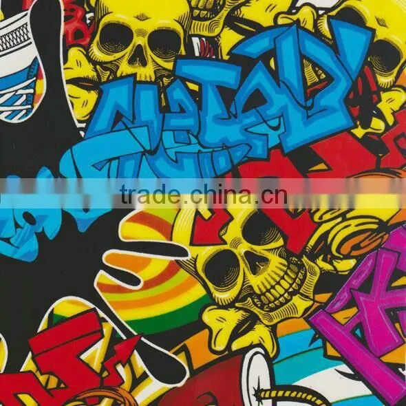 Factory Price RISHINE Wholesale Skull Pattern Hydrographics Film Water Transfer photo-4