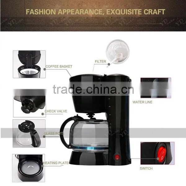 Coffee Maker Drip Coffee Maker Household Automatic American-style Coffee Pot 110v or 220v Mini Coffee Maker photo-5