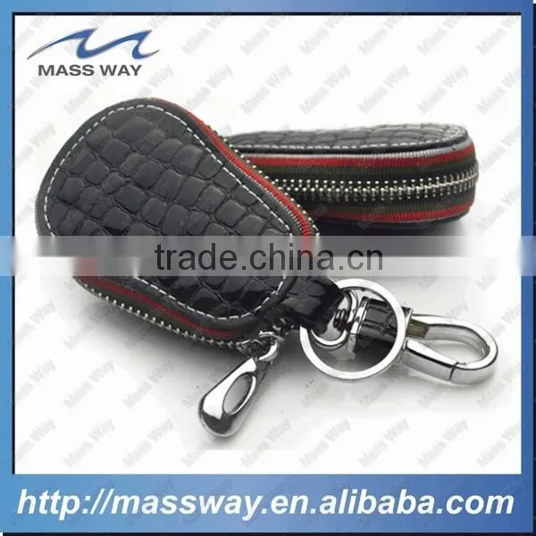 Promotional Custom Fashion Leather Car Key Case Quality Choice photo-4