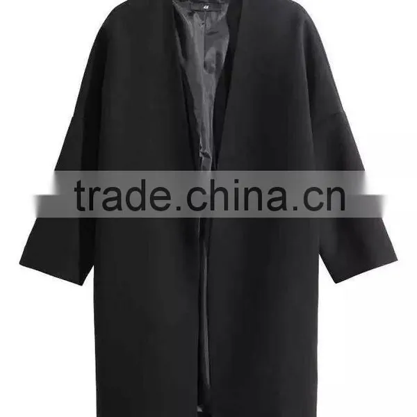 Wholesale Clothing Women Open Front Coat photo-3