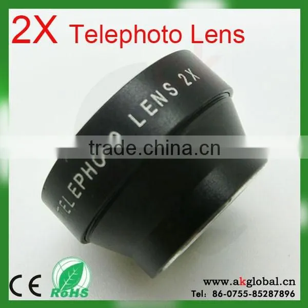 Universal Magnetic 2X Metal Zoom Telephoto Phone Magnetic Lens for IPhone 5 photo-4