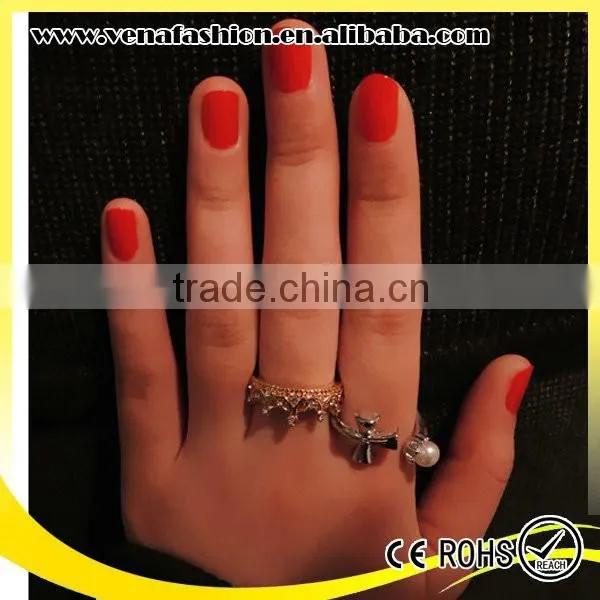 Manufacturer Cross Open Style Small Pearl Ring photo-4