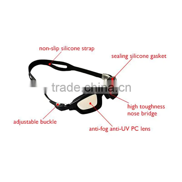 Best Quality Professional Silicone Competitive Olympia Swim Goggles photo-2