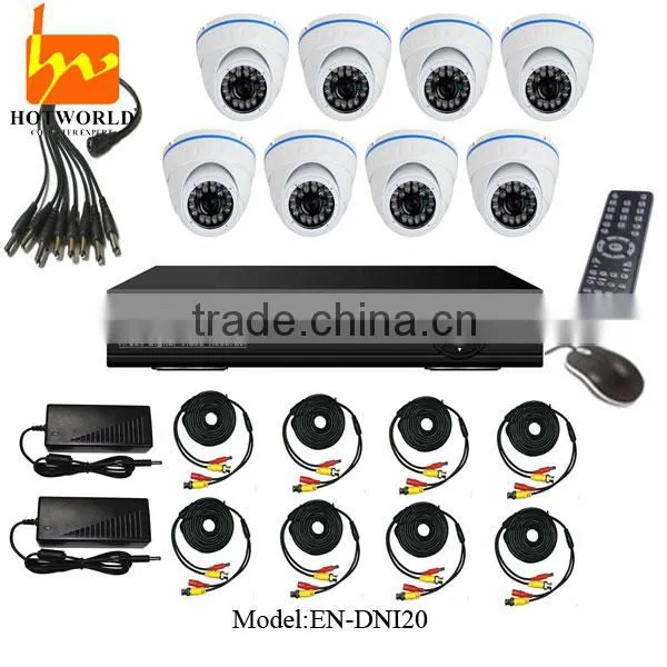 Outdoor Standalone H.264 CCTV Camera DVR Kit /8ch Dvr Kit photo-5
