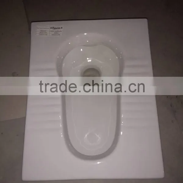 Ceramic Popular Squat Pan With Flush photo-3