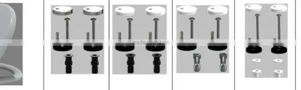 Comfortable Ceramic Urea Toilet Seat photo-5