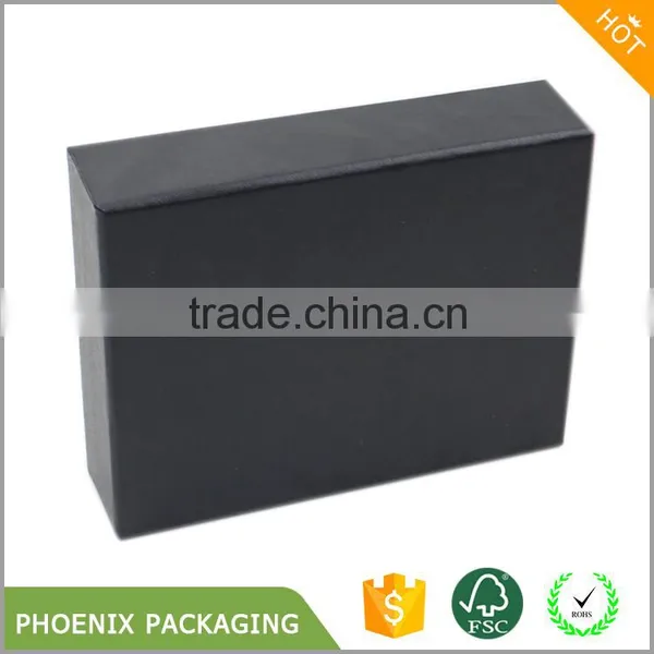Luxury Black Drawer Sliding Box Gift Box Packaging photo-2