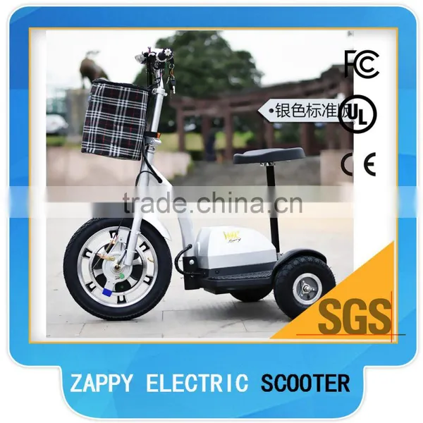 EEC Certification and 6-8h Charging Time 3 Wheel Scooter