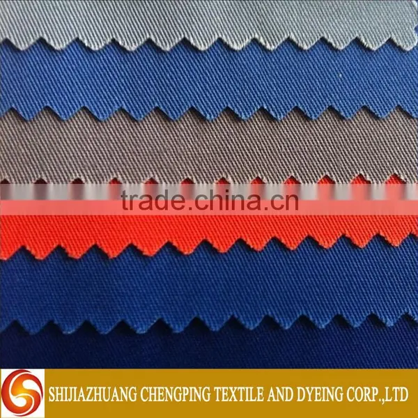 Woven Techniques Functional CVC Workwear Fabric For Uniform photo-4