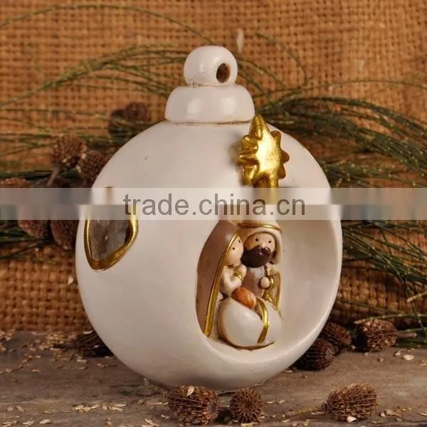 Round House Nativity Set Polyresin Gift Item photo-4