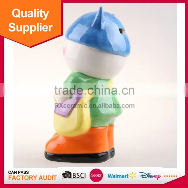 Delicate Cute Lovely Monster Toy Which Ceramic Novelty Piggy Bank photo-3