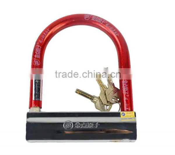 Hot Sale Good Quality Factory Price Durable Anti-theft Bicycle Square U Lock 390 391 photo-3