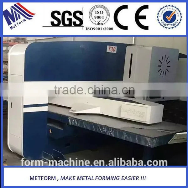 Sheet Metal Mechanical CNC Turret Punch Press T30 Qingdao Factory Price photo-3