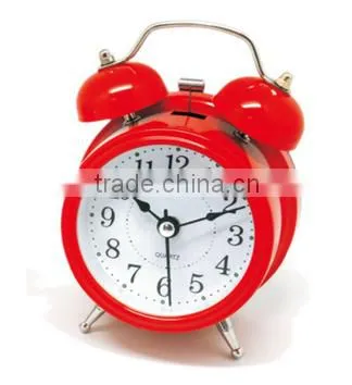 Custom Design Metal Table Alarm Clock For Promotion Gifts photo-5