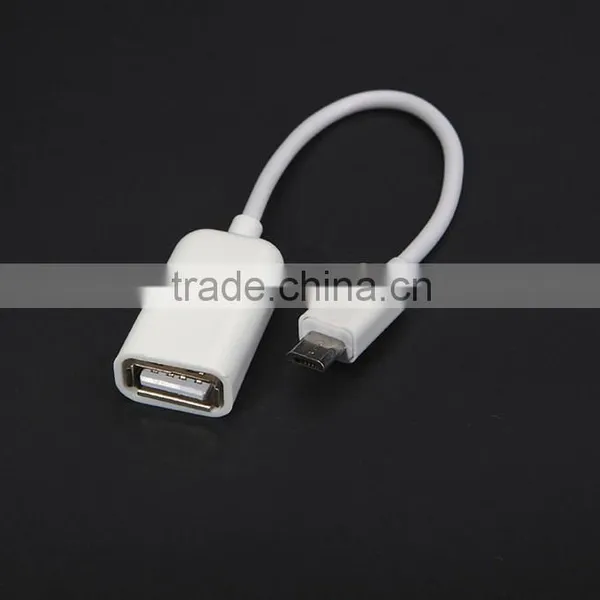 New 2015 Product Idea Electrical Micro Usb Otg Cable With Al-foil and Braid photo-3