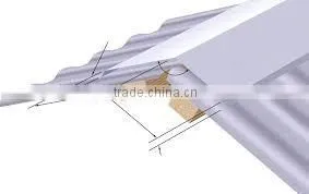 Polycarbonate Roofing Ridge